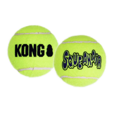 AIRDOG Yellow SQUEAKAIR Tennis Ball, Small (Pack of 3's) AIRDOG Yellow SQUEAKAIR Tennis Ball, Small (Pack of 3's)